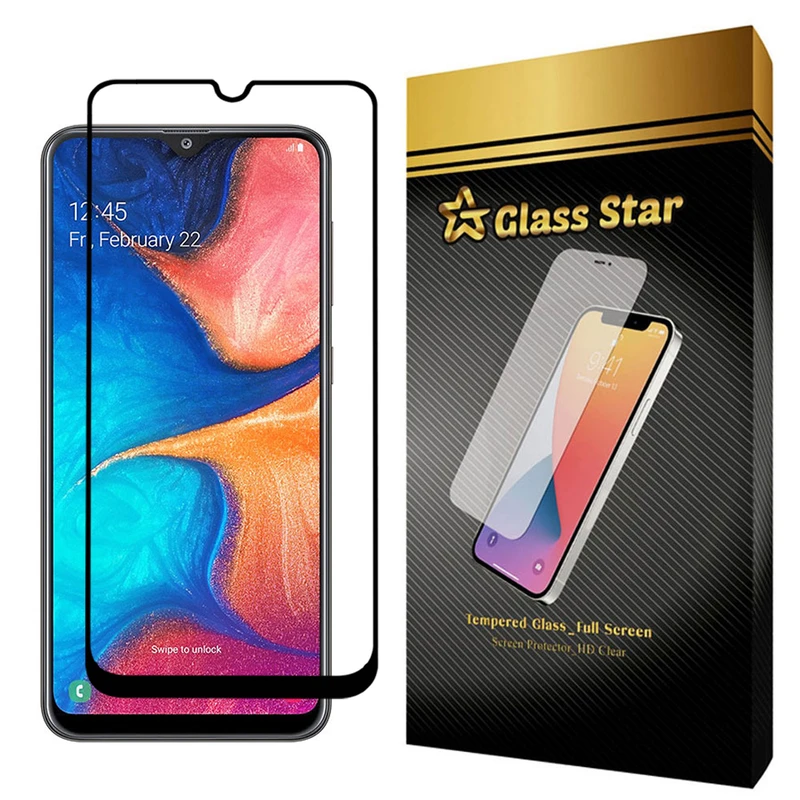 محافظ صفحه نمایش سرامیکی گلس استار مدل CRGA-Glass مناسب برای گوشی موبایل سامسونگ Galaxy A20