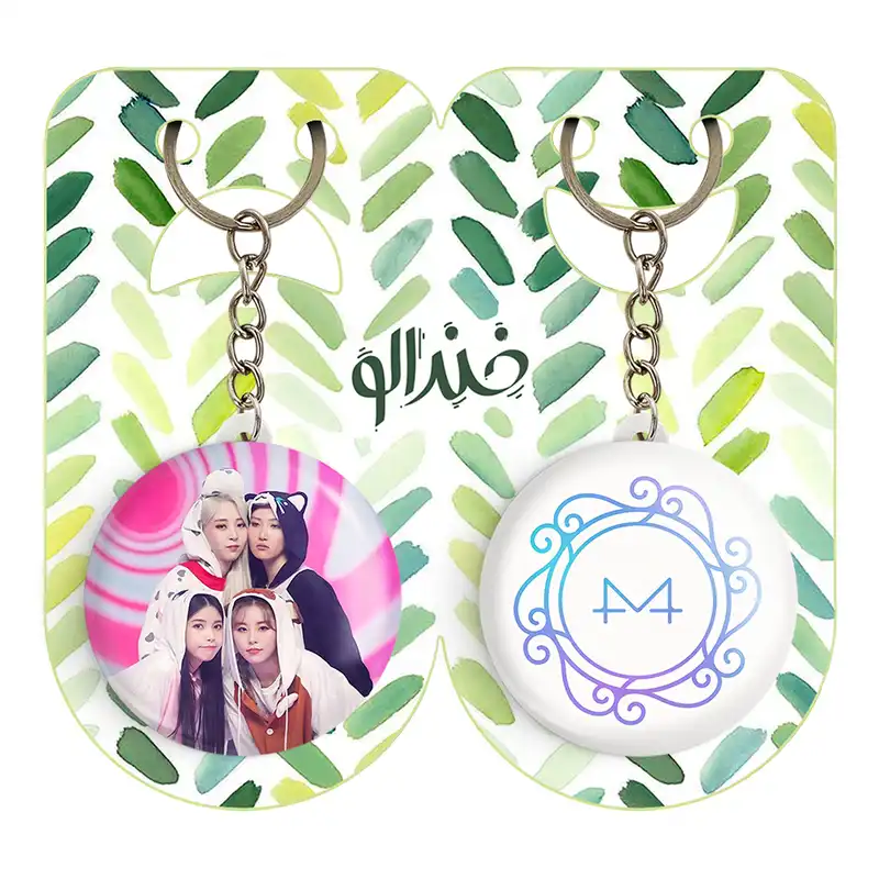 جاکلیدی خندالو مدل گروه مامامو Mamamoo کد 1949319501 مجموعه 2 عددی