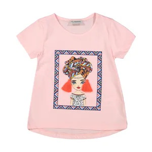 تی شرت دخترانه ال سی وایکیکی مدل S219325Z4-DMQ-LIGHTPINK