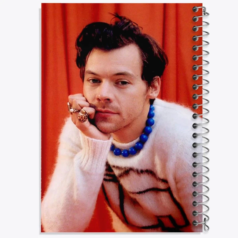 دفتر مشق 50 برگ خندالو مدل هری استایلز گروه موسیقی وان دایرکشن One Direction کد 18933