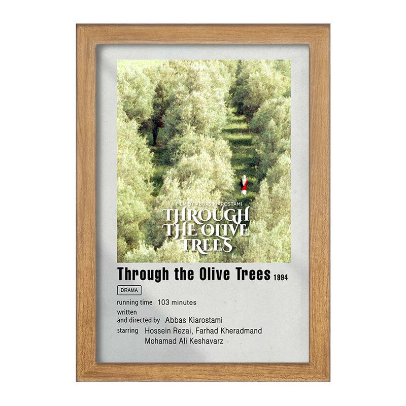 تابلو خندالو مدل زیر درختان زیتون (Through the Olive Trees) کد F11922