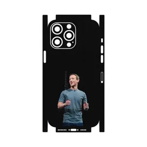 MAHOOT Mark_Zuckerberg-FullSkin Cover Sticker for Apple iPhone 14 Pro Max
