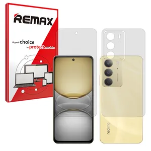 Remax Resistant model transparent Screen Protector Suitable for Realme C75 Mobile Phone Comes with a back protector