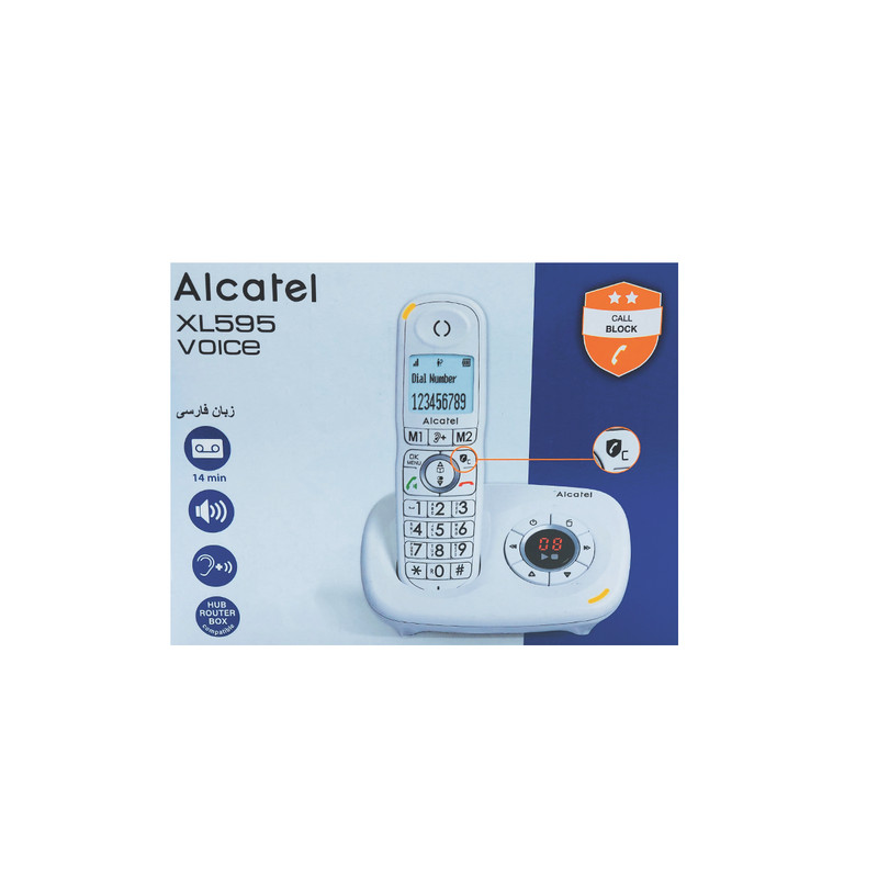 تلفن بی سیم آلکاتل مدل XL595 Voice FR