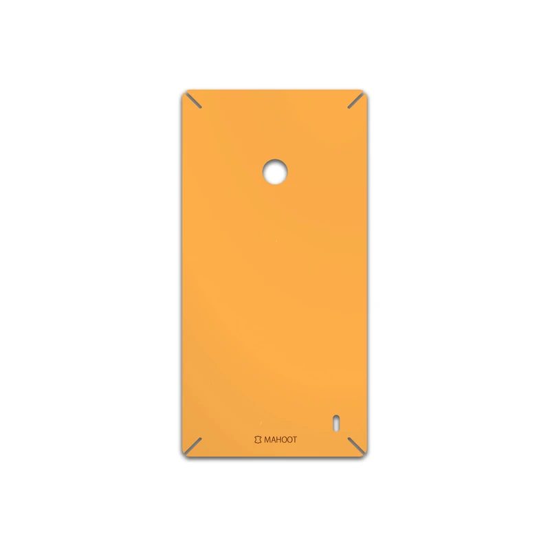 برچسب پوششی ماهوت مدل  Matte-Orange  مناسب برای گوشی موبایل نوکیا Lumia 520