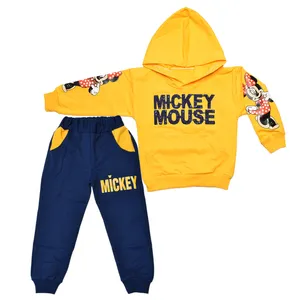 ست هودی و شلوار دخترانه مدل Mickey Mouse 4Y