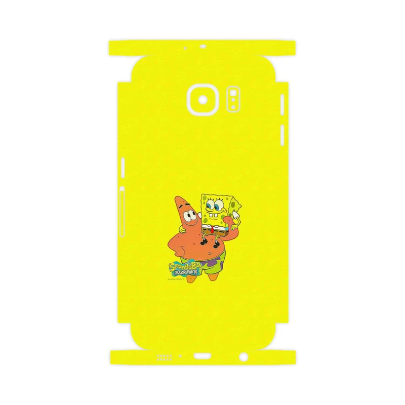 برچسب پوششی ماهوت مدل SpongeBob SquarePants-FullSkin مناسب برای گوشی موبایل سامسونگ Galaxy S6