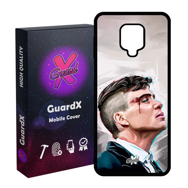 کاور گارد ایکس طرح Peaky Blinders مدل Glass10032 مناسب برای گوشی موبایل شیائومی Redmi Note 9S / Note 9 Pro / Note 9 Pro Max