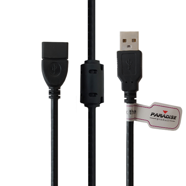 کابل افزایش طول USB پارادایس مدل 081 طول 10 متر