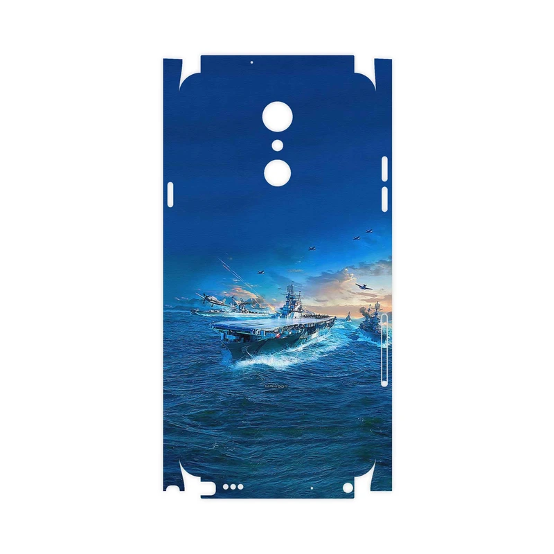 برچسب پوششی ماهوت مدل Warship-FullSkin مناسب برای گوشی موبایل ال جی Q Stylus