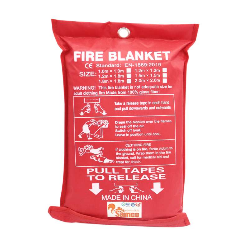 پتوی اطفای حریق سامکو مدل YP-FIRE-180x180CM