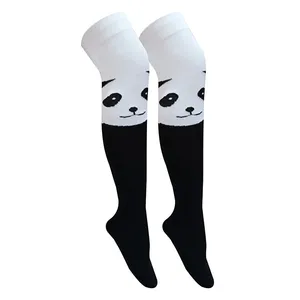 جوراب ساق بلند دخترانه تن پوش هنگامه مدل بالا زانو پاندا