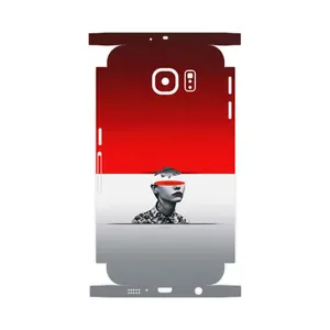 MAHOOT Collage of surreal Portrait of Women 1-FullSkin Cover Sticker for Samsung Galaxy S6