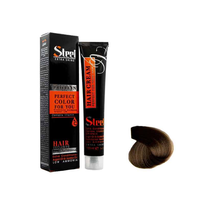 رنگ مو استیل مدل Professional شماره 7.55 حجم 100 میلی لیتر رنگ ارغوانی متوسط