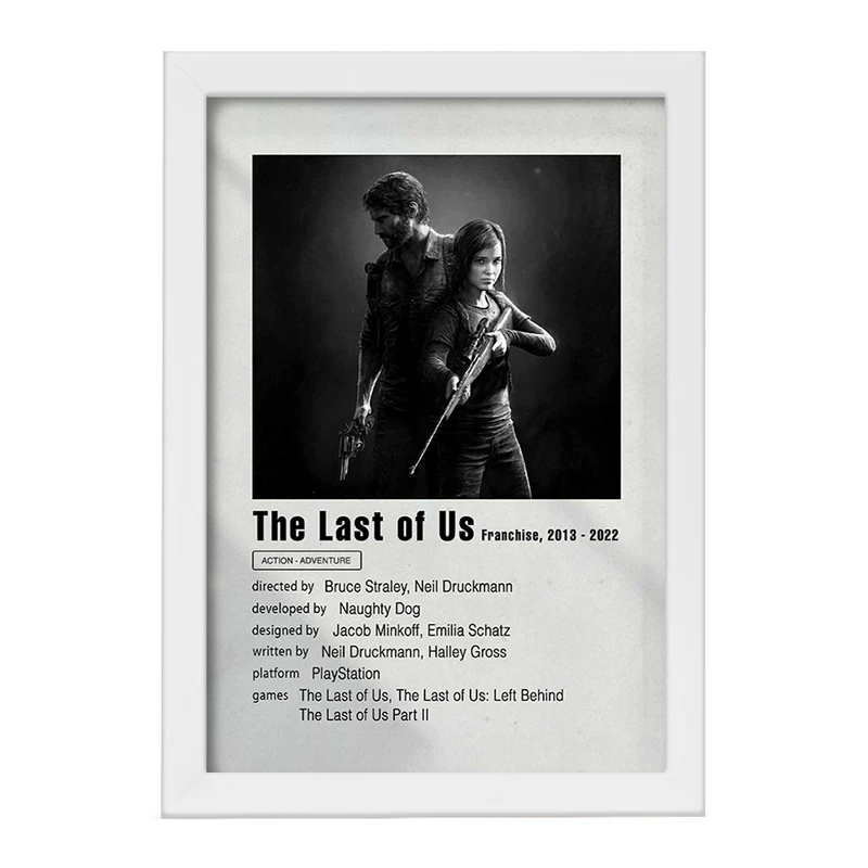 تابلو خندالو مدل آخرین بازمانده از ما (The last Of Us) کد F11253