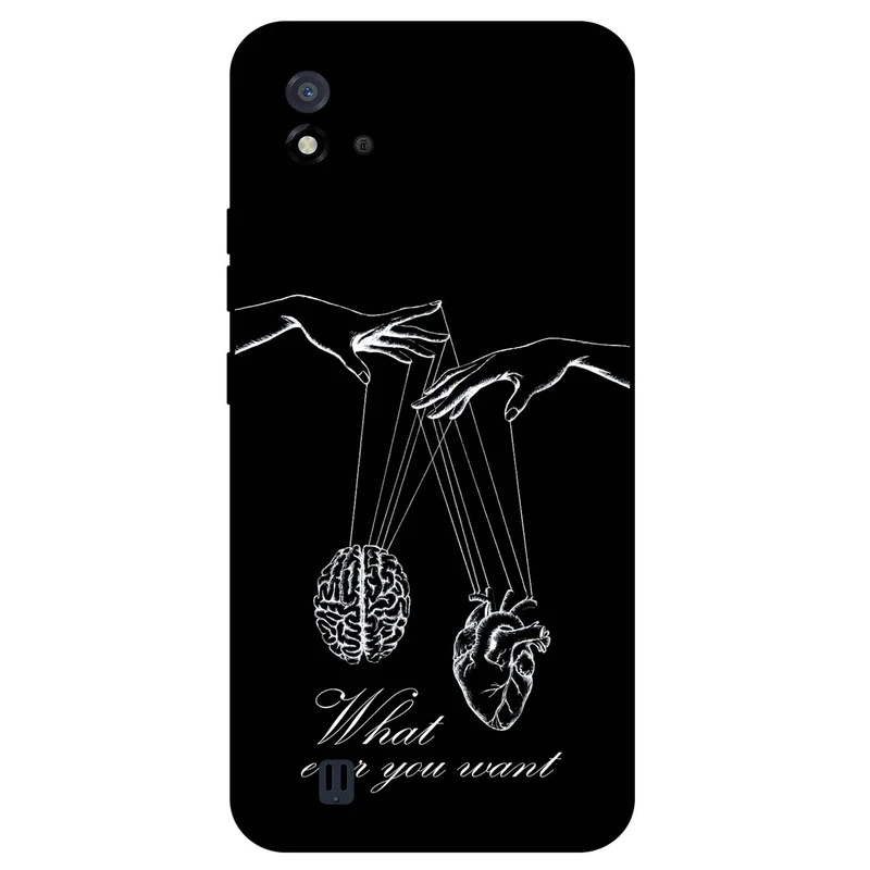 کاور مگافون طرح فکر و احساس مدل 1899 مناسب برای گوشی موبایل ریلمی C11 2021     