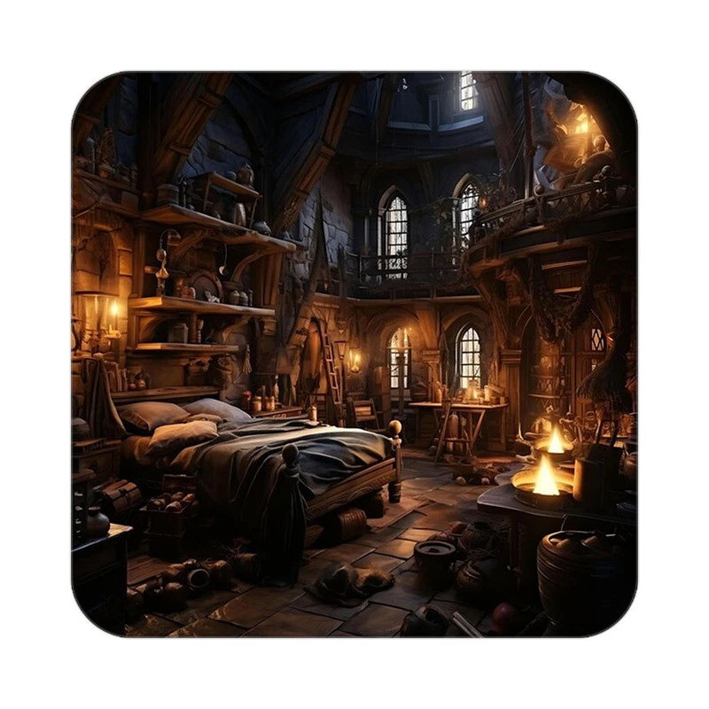 زیر لیوانی کاکتی طرح هری پاتر Harry Potter مدل mp41369