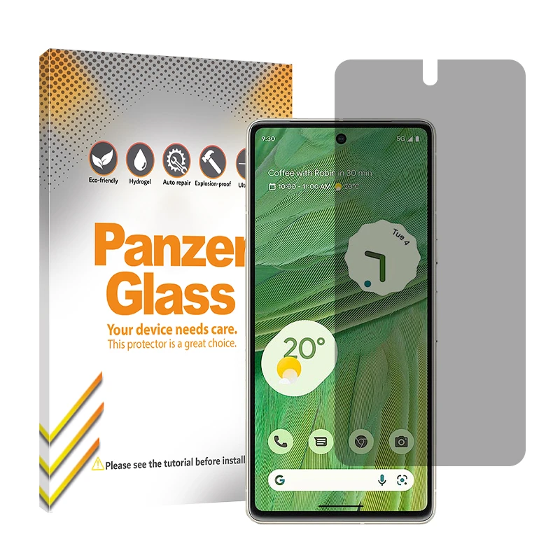 محافظ صفحه نمایش حریم شخصی پنزر گلس مدل Resistant مناسب برای گوشی موبایل گوگل Pixel 7