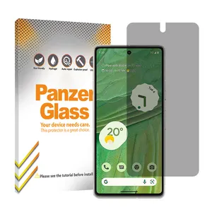Panzer Glass Resistant model privacy screen protector suitable for Google Pixel 7 mobile phone