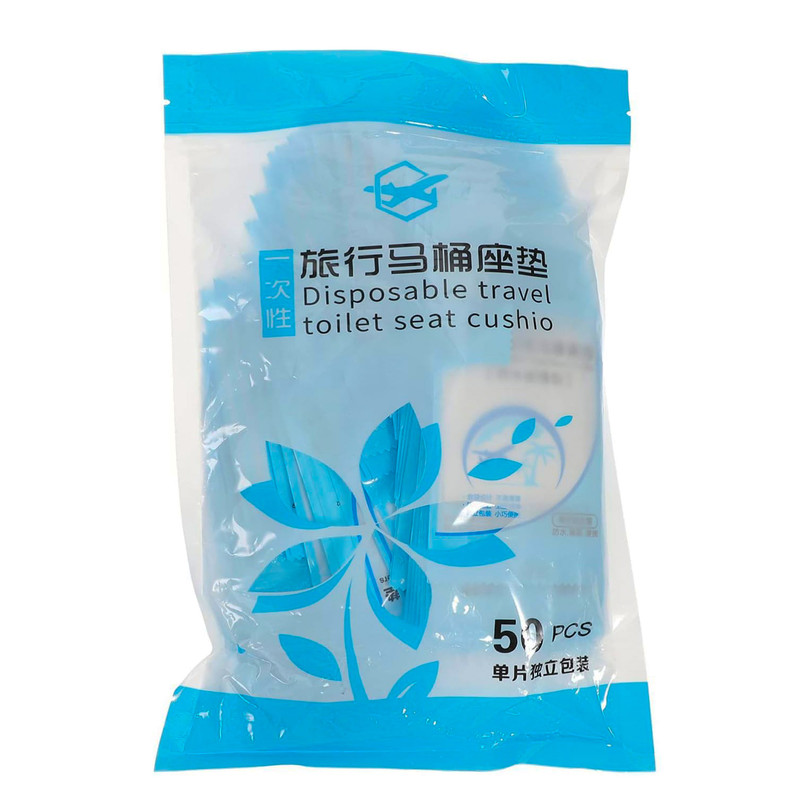 روکش توالت فرنگی مدل مسافرتی بسته ۵۰ عددی