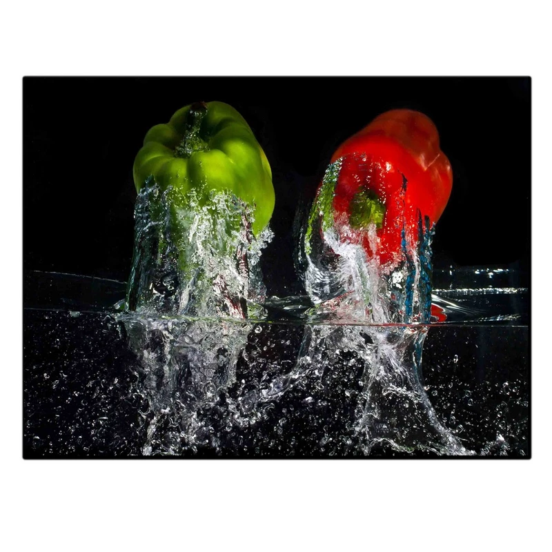 تابلو شاسی بکلیت طرح تبلیغاتی فلفل دلمه ای مدل SH-12247