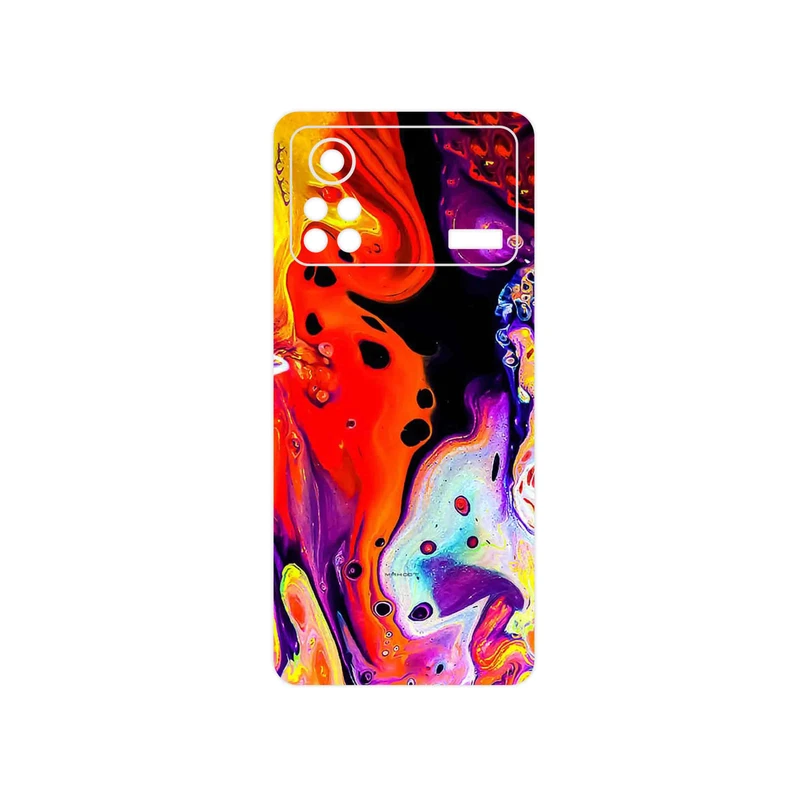 برچسب پوششی ماهوت مدل Abstract Oil Art مناسب برای گوشی موبایل شیائومی Poco X4 Pro 5G