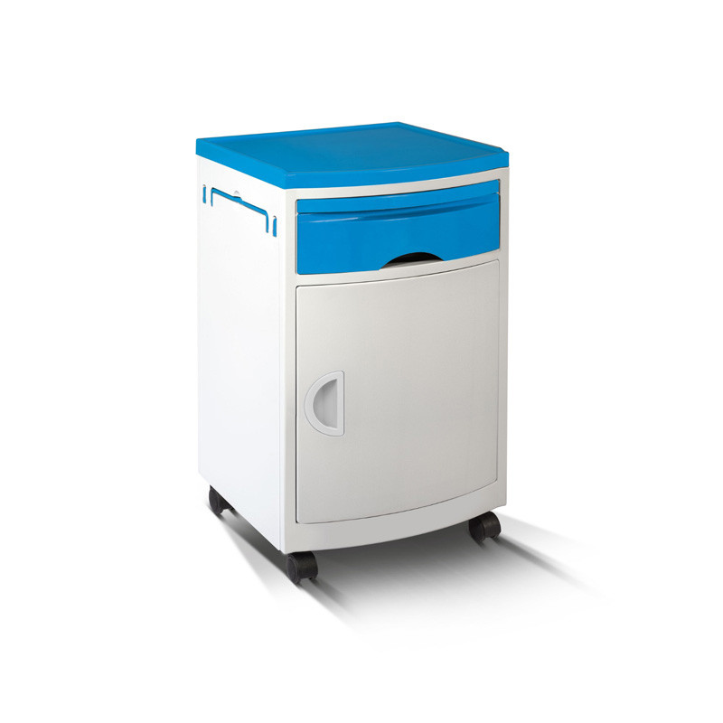 کمد کنار تخت بیمارستانی مدل پلاستیکی کد M52