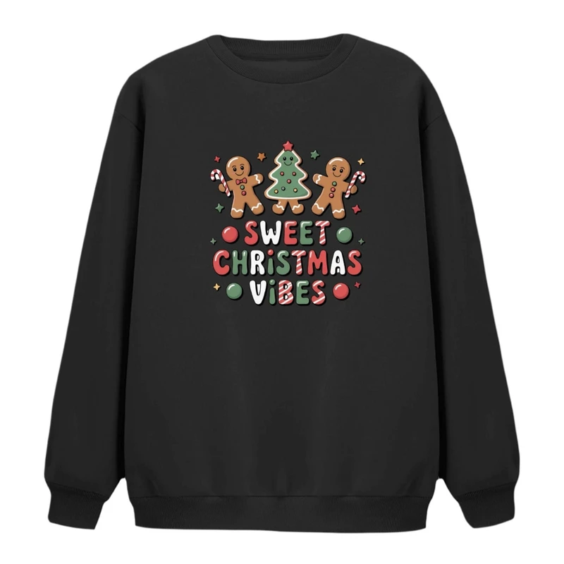 سویشرت زنانه مدل کریسمسی کد 19