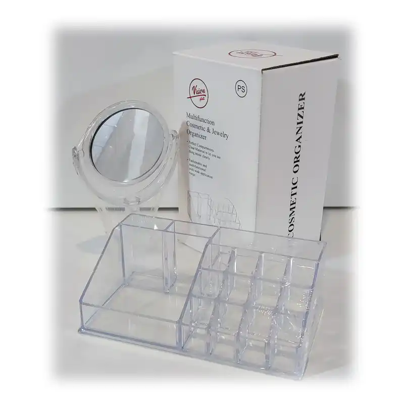 استند لوازم آرایشی ویژن مدل  آینه دار کد MM08