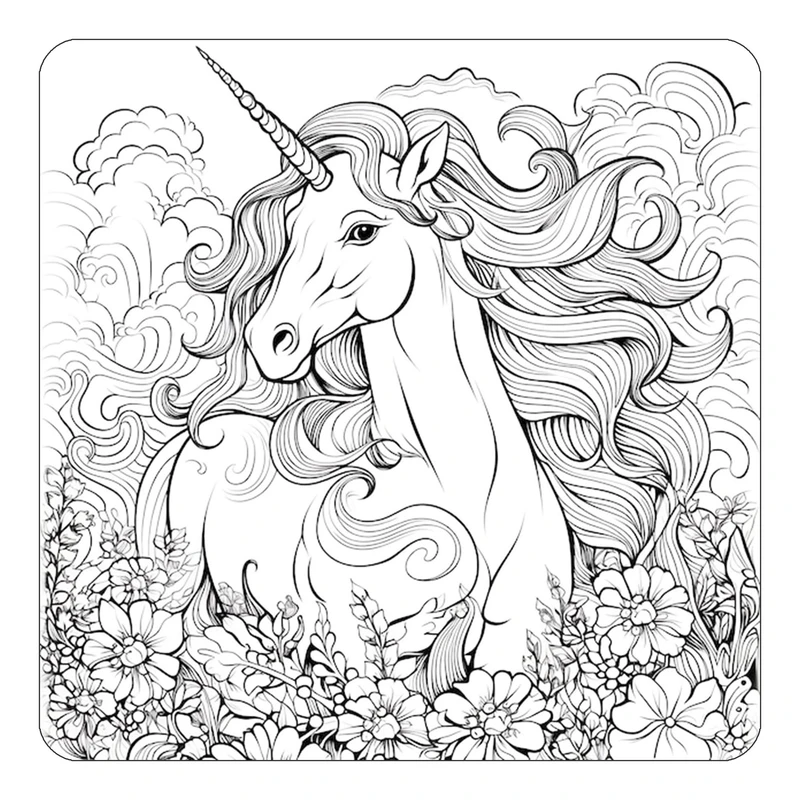 مگنت کاکتی طرح اسب تک شاخ و یونیکورن مدل mp30385