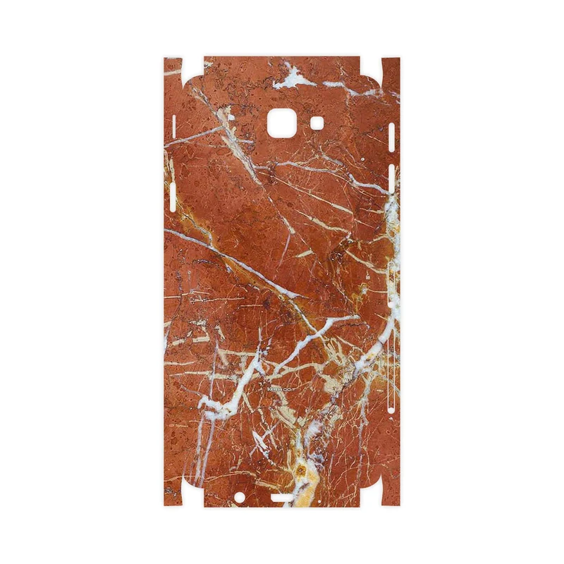 برچسب پوششی ماهوت مدل Red Marble-FullSkin مناسب برای گوشی موبایل سامسونگ Galaxy J5 Prime