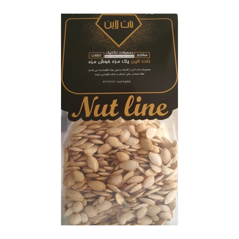 تخمه کدو گوشتی دوآتیشه نات لاین - 520 گرم