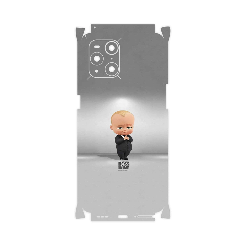 برچسب پوششی ماهوت مدل The Boss Baby-FullSkin مناسب برای گوشی موبایل اپو Find X3 Pro