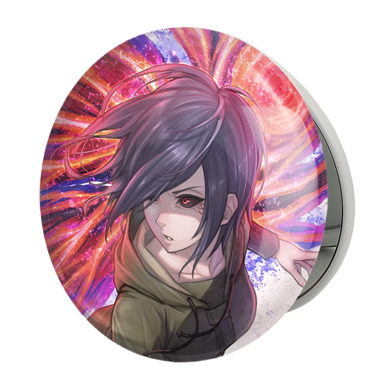 آینه جیبی خندالو طرح توکا کریشیما انیمه توکیو غول Tokyo Ghoul مدل تاشو کد 11917 