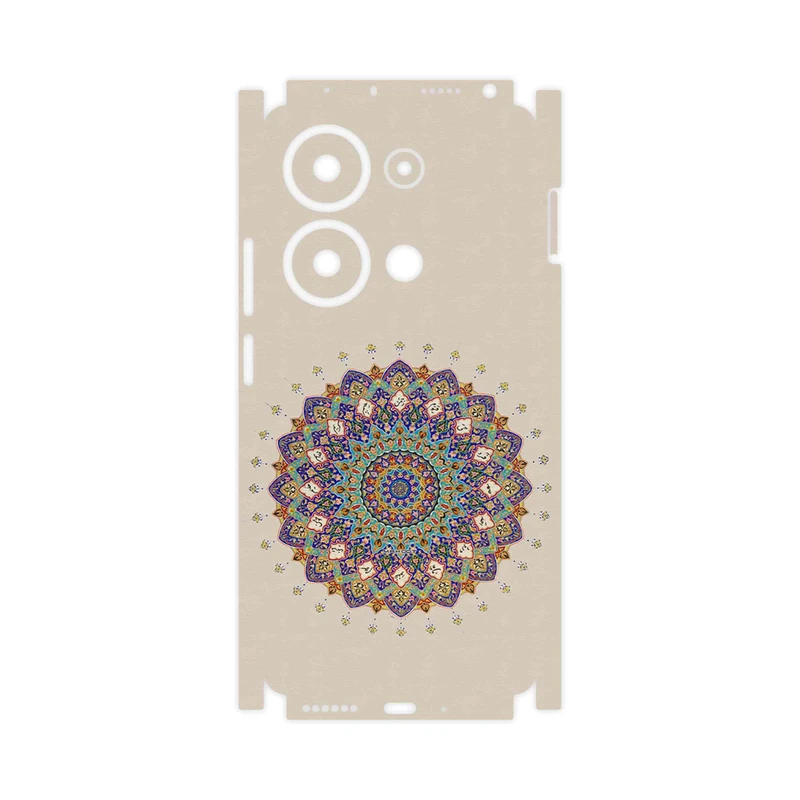 برچسب پوششی ماهوت مدل Art of Illumination 5-FullSkin مناسب برای گوشی موبایل شیائومی Redmi Note 13 Pro 4G