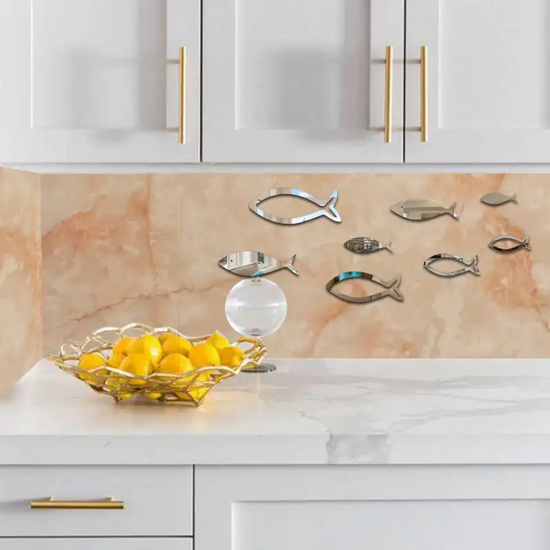 آینه دکوراتیو دکوماتوس طرح ماهی مدل deco 107