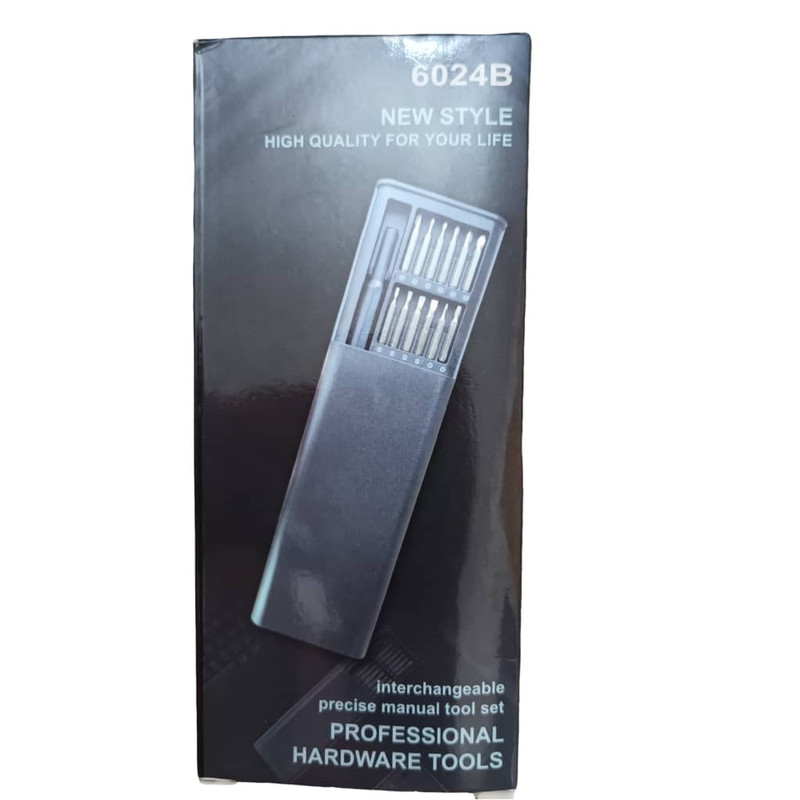 پیچ گوشتی مدل 6024B مجموعه 24 عددی