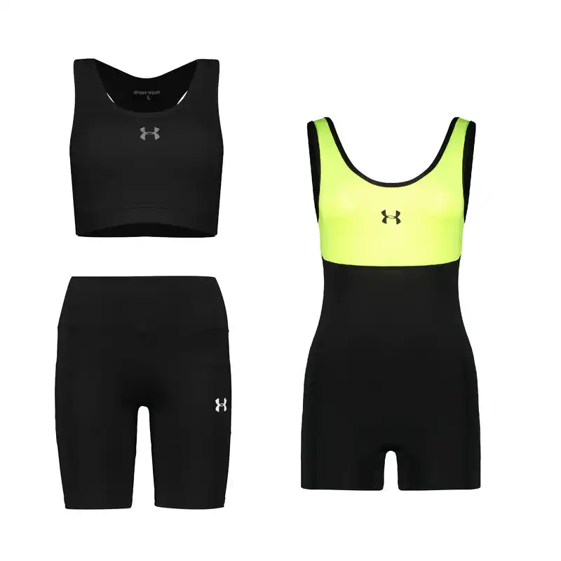 ست 3 تکه  لباس ورزشی زنانه مدل 1801-3102-104