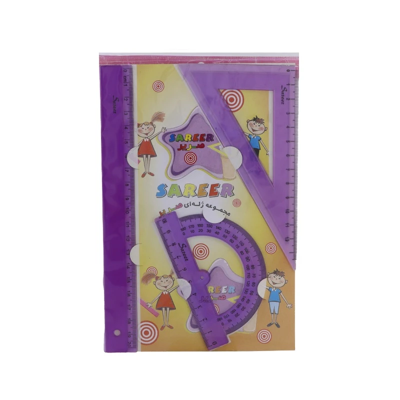 ست خط کش صریر مدل ژله ای