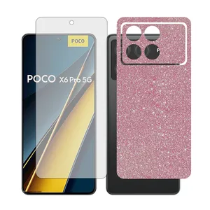 Glass Together model matte Screen Protector Suitable for Xiaomi Poco X6 Pro Mobile Phone with Back cover sticker