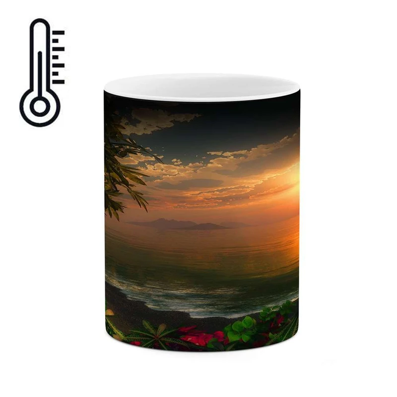 ماگ حرارتی کاکتی مدل انیمه کد mgh17565