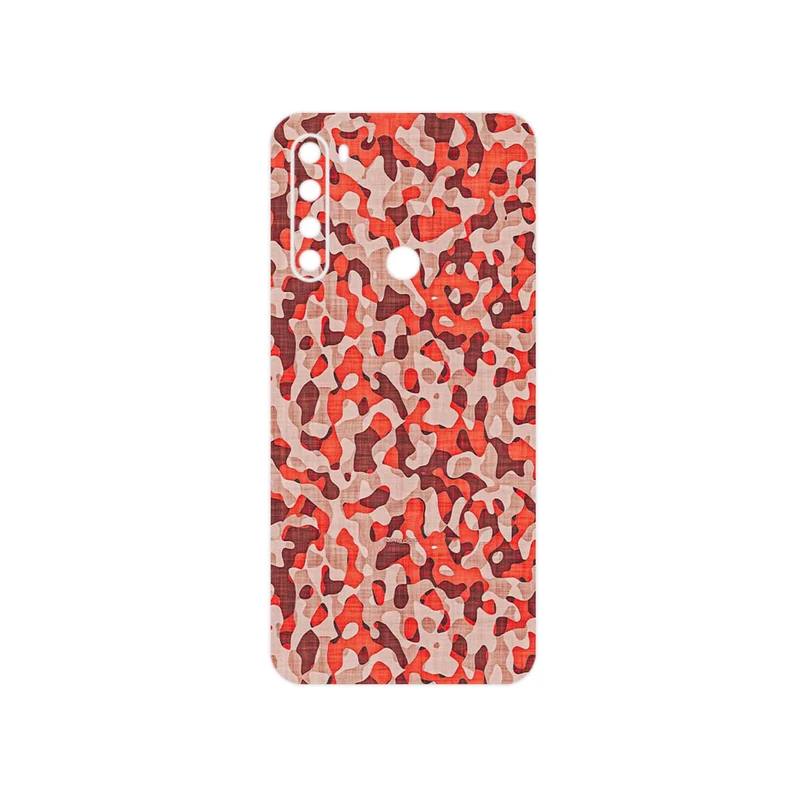 برچسب پوششی ماهوت مدل Red Infantry Army مناسب برای گوشی موبایل شیائومی Redmi Note 8 2021