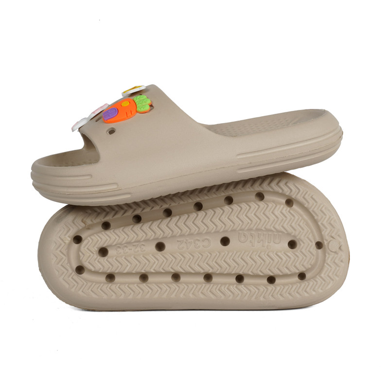 دمپایی زنانه نیکتا مدل LOVE-93 رنگ کرم