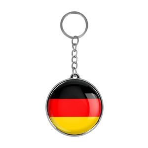 جاکلیدی خندالو طرح پرچم آلمان مدل دوطرفه کد 20762129
