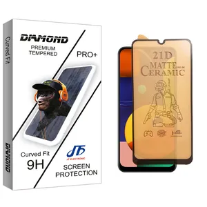 محافظ صفحه نمایش سرامیکی مات جی اف مدل Diamond Glass مناسب برای گوشی موبایل سامسونگ Galaxy A32 4G / Galaxy A22 4G / Galaxy M31