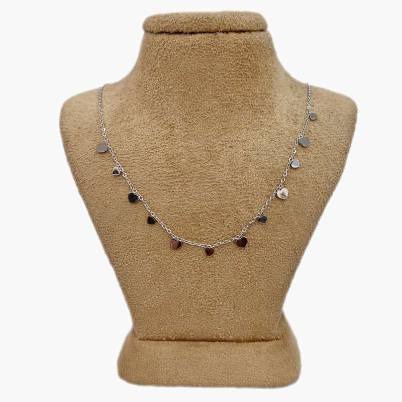 گردنبند دخترانه مدل سینه ریز قلب گردنبند دخترانه مدل سینه ریز قلب