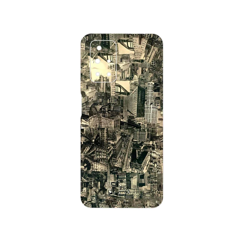 برچسب پوششی ماهوت مدل Collage of Skyscraper مناسب برای گوشی موبایل شیائومی Redmi 10 Prime