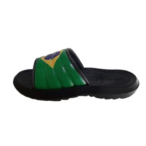 دمپایی مردانه مدل پرچم برزیل