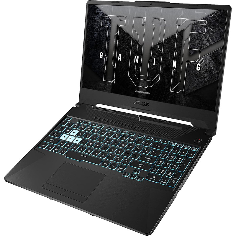 لپ تاپ 15.6 اینچی ایسوس مدل TUF Gaming F15 FX506HE-HN018W-i7 11800H 32GB 1SSD RTX3050Ti - کاستوم شده لپ تاپ 15.6 اینچی ایسوس مدل TUF Gaming F15 FX506HE-HN018W-i7 11800H 32GB 1SSD RTX3050Ti - کاستوم شده