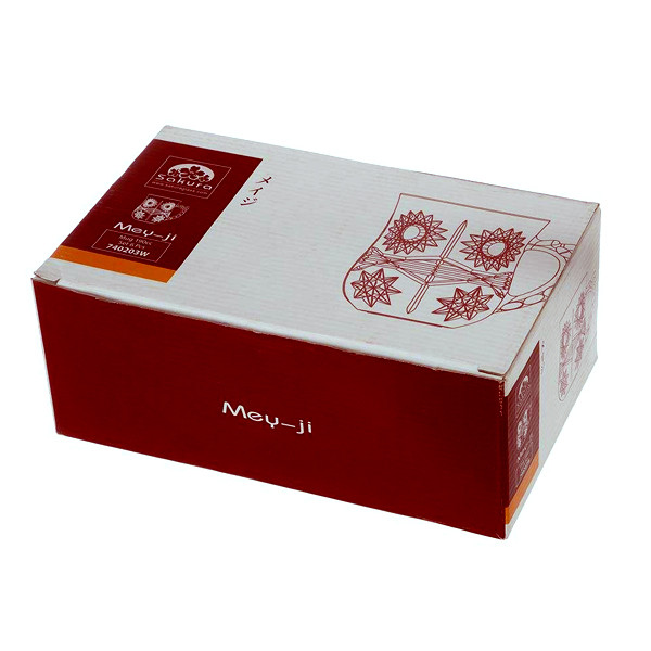 فنجان ساکورا سری می جی مدل  S09600600W بسته 6 عددی